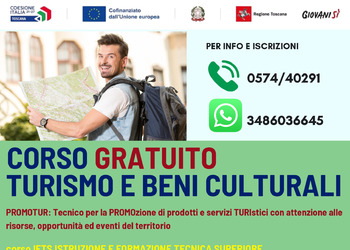 PROMOTUR - TECNICO PER LA PROMOZIONE DI PRODOTTI E SERVIZI TURISTICI CON ATTENZIONE ALLE RISORSE, OPPORTUNITA' ED EVENTI DEL TERRITORIO